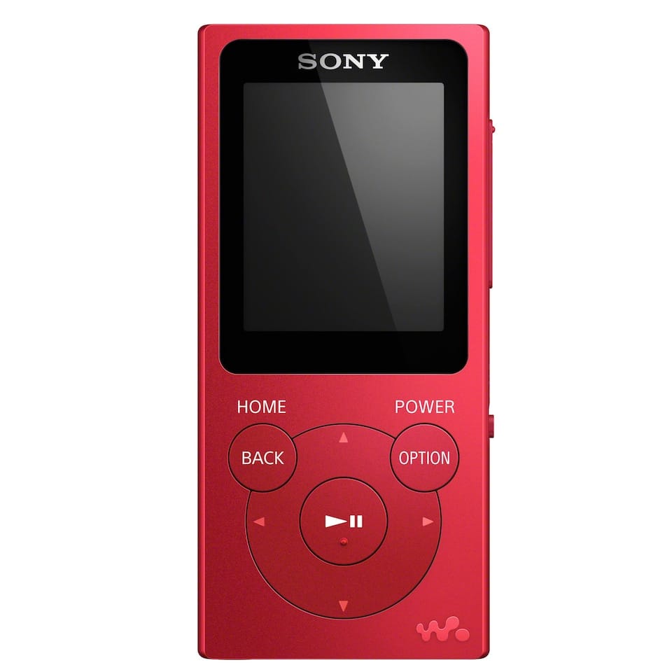 Sony Walkman NW-E394 MP3 проигрыватель 8 GB Красный