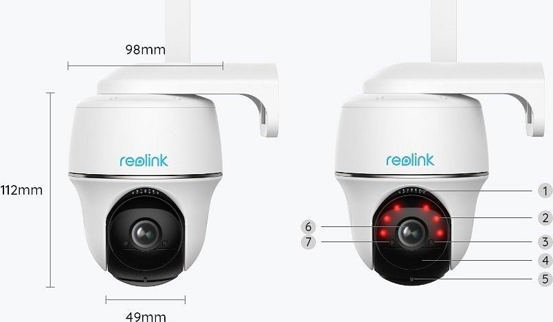 Камера reolink подключение Камера видеонаблюдения Reolink Go PT Plus 5 MP 4G/LTE (90851) купить