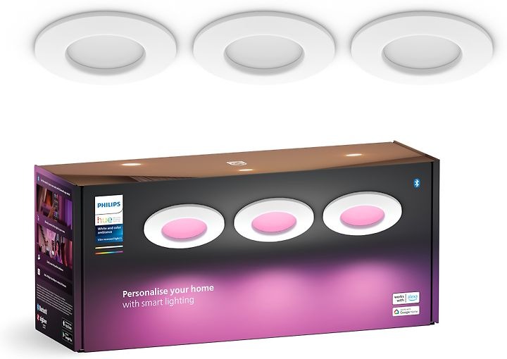 Philips hue recessed top