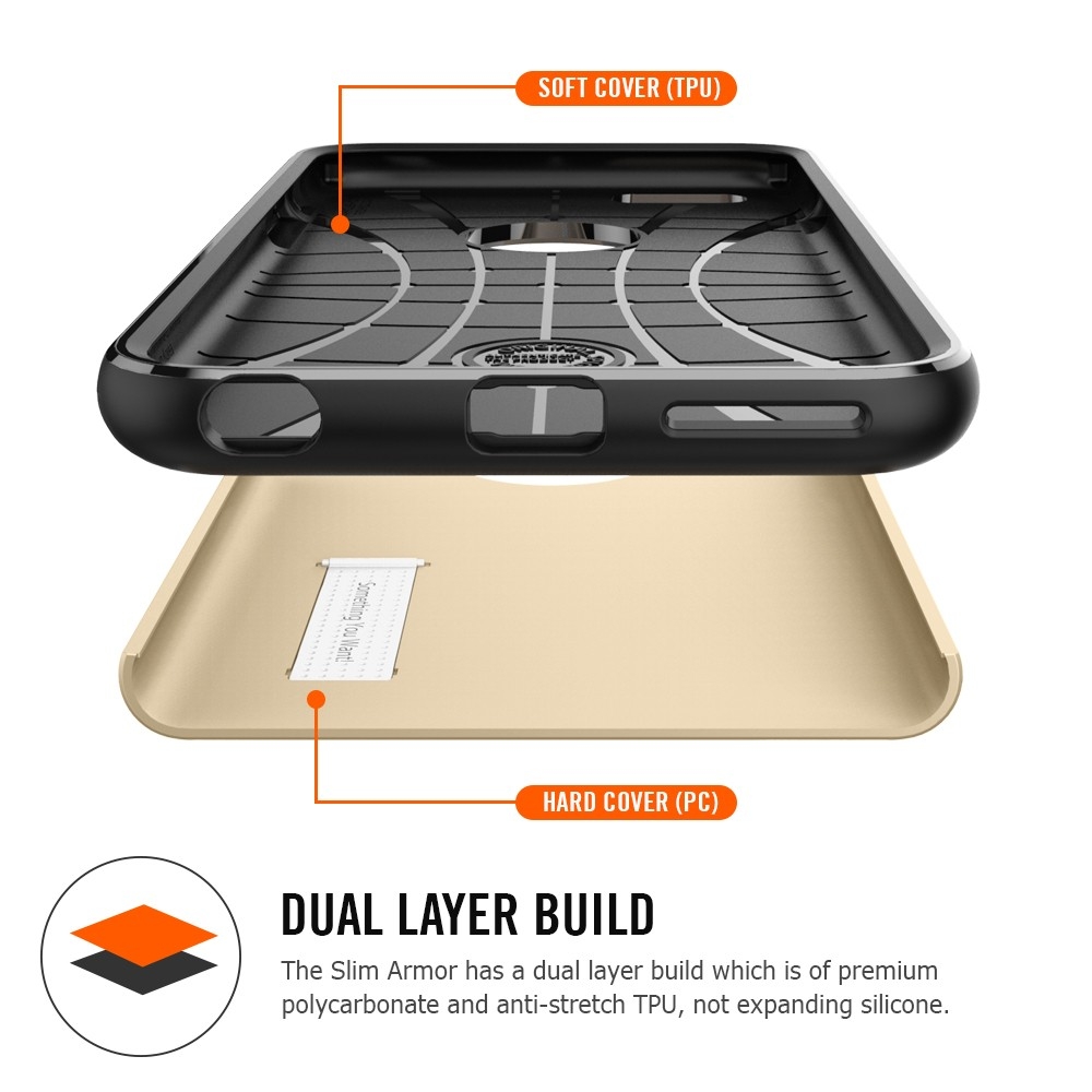 Rules dual cover. Spigen package.