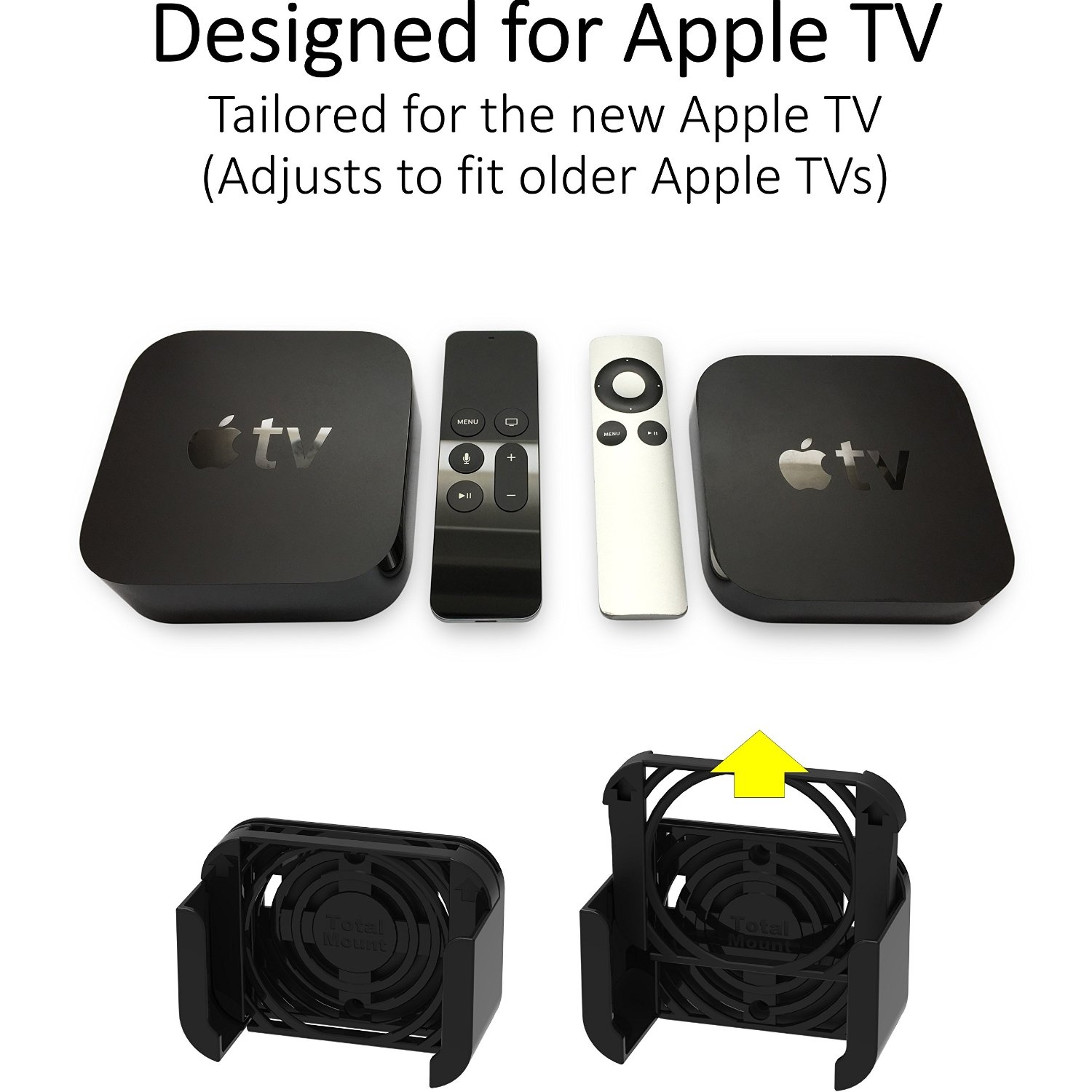 Крепеж на стену для apple tv